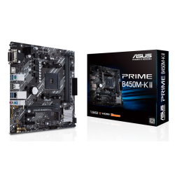 ASUS Prime B450M-K II AMD B450 Socket AM4 micro ATX