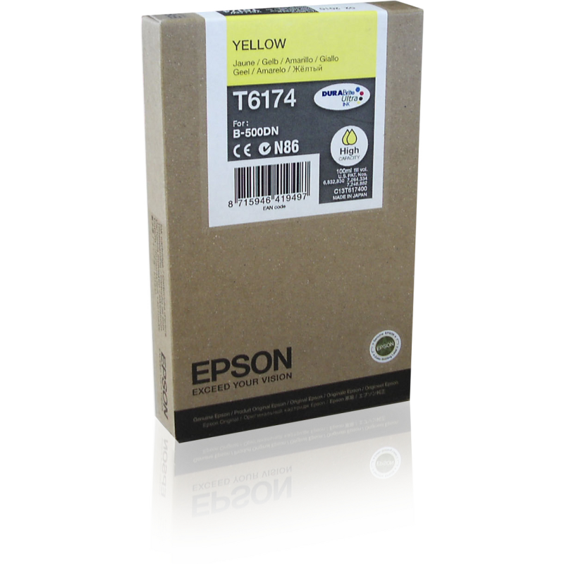 Epson Ink Cartridge HC Yellow 7k