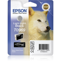 Epson Husky Singlepack Light Light Black T0969