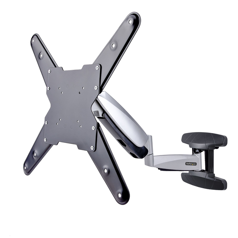 StarTech.com VESA TV Wall Mount, Adjustable Full Motion TV Wall Mount For 23"-55" Displays, Slim TV Mounting Bracket Supports 66