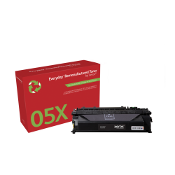 Everyday™ Mono Remanufactured Toner by Xerox compatible with HP 05X (CE505X), High capacity