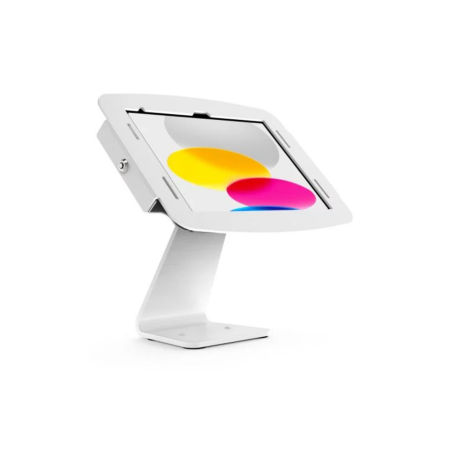 Compulocks iPad mini 8.3" Space Enclosure Rotating Counter Stand White