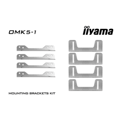 iiyama Mounting brackets kit for TF1615MC / OTF1616MC open frame touchscreens