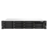 QNAP TS-864EU-RP-8G NAS/storage server Rack (2U) Intel® Celeron® N5095 8 GB DDR4 0 TB QNAP Turbo System Black