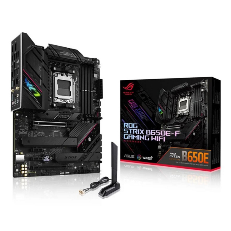 ASUS ROG STRIX B650E-F GAMING WIFI AMD B650 Socket AM5 ATX