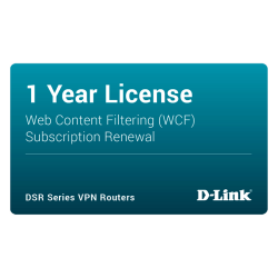 D-Link DSR-250 Dynamic Web Content Filtering License 12-months