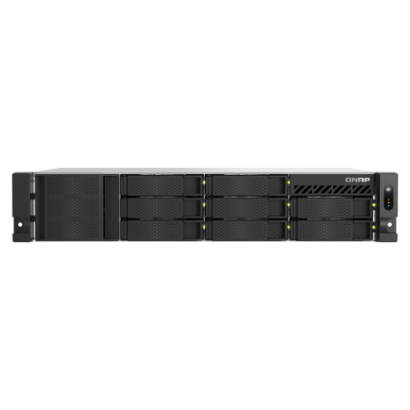 QNAP TS-855EU-8G NAS/storage server Rack (2U) Intel Atom® C5125 8 GB DDR4 0 TB QuTS hero Black