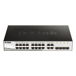 D-Link 20-Port Gigabit Smart Managed Switch including 4 SFP ports