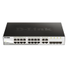 D-Link 20-Port Gigabit Smart Managed Switch including 4 SFP ports