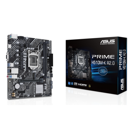 ASUS PRIME H510M-K R2.0 Intel H510 LGA 1200 (Socket H5) micro ATX