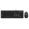 Philips 2000 series SPT6207BL/39 keyboard Mouse included Universal USB QWERTY English Black