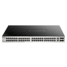 D-Link 48 x 10/100/1000BASE-T ports Layer 3 Stackable Managed Gigabit Switch