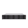 QNAP TS-H1886XU-RP-R2 NAS Rack (3U) Intel® Xeon® D D-1622 32 GB DDR4 0 TB QuTS hero Black, Grey