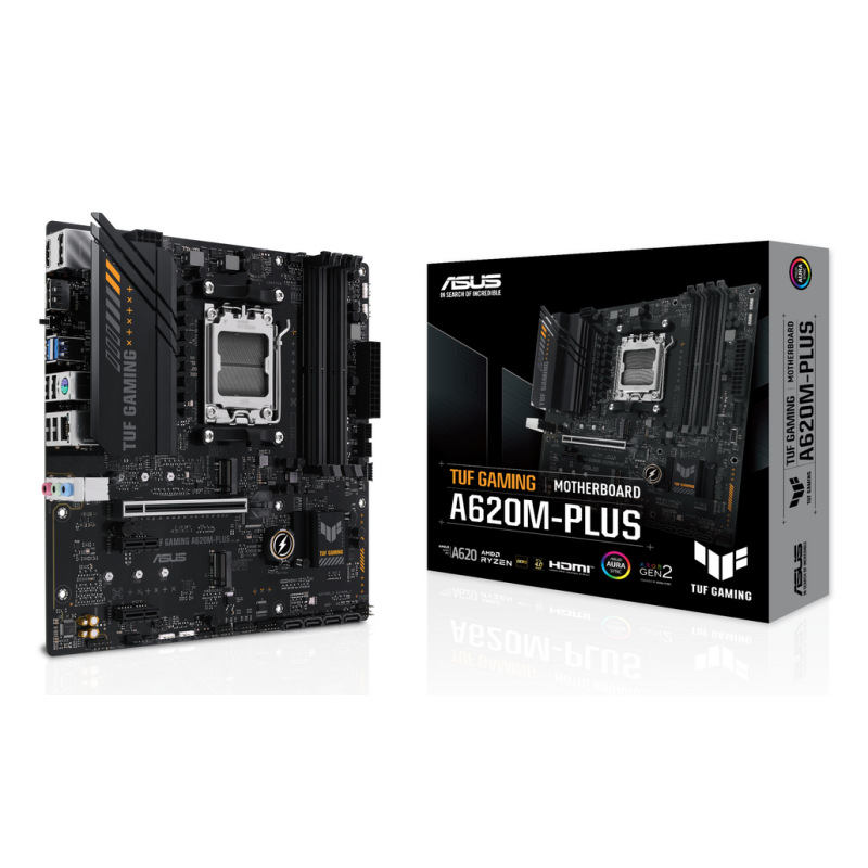 ASUS TUF GAMING A620M-PLUS AMD A620 Socket AM5 micro ATX