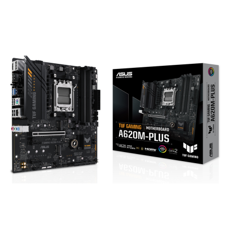 ASUS TUF GAMING A620M-PLUS AMD A620 Socket AM5 micro ATX