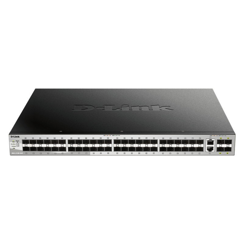 D-Link 48 x SFP ports Layer 3 Stackable Managed Gigabit Switch