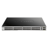 D-Link 48 x SFP ports Layer 3 Stackable Managed Gigabit Switch