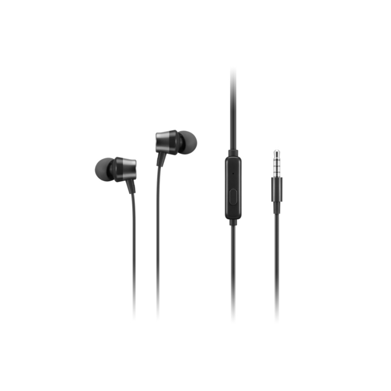 Lenovo 4XD1J77352 headphones/headset Wired In-ear Office/Call center Black