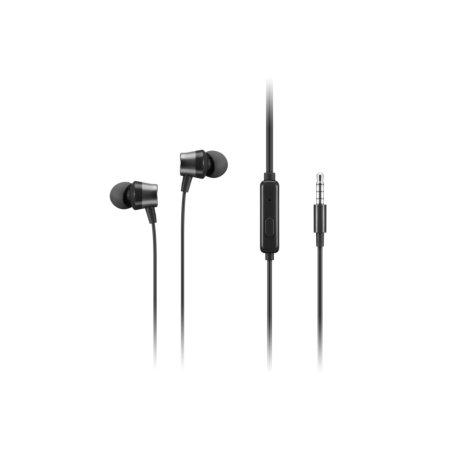 Lenovo 4XD1J77352 headphones/headset Wired In-ear Office/Call center Black
