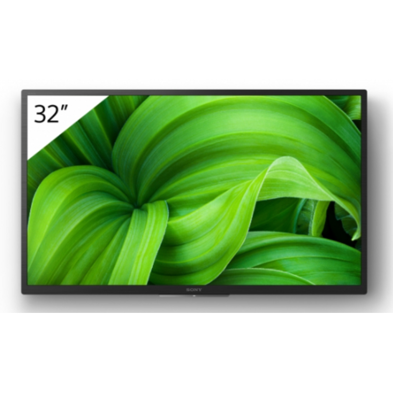 Sony FWD-32W8001 Digital signage flat panel 81.3 cm (32") LED Wi-Fi 380 cd/m² WXGA Black Built-in processor Android 10
