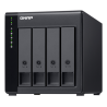 QNAP TL-D400S storage drive enclosure HDD/SSD enclosure Black, Grey 2.5/3.5"