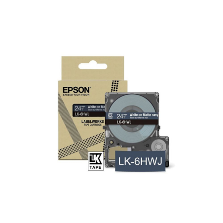 Epson LK-5HWJ Navy, White