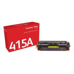 Everyday™ Yellow Toner by Xerox compatible with HP 415A (W2032A), Standard capacity