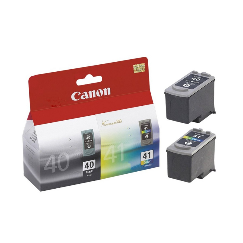 Canon PG-40 / CL-41 ink cartridge 2 pc(s) Original Photo cyan, Photo magenta, Black, Photo yellow