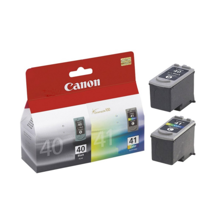 Canon PG-40 / CL-41 ink cartridge 2 pc(s) Original Photo cyan, Photo magenta, Black, Photo yellow