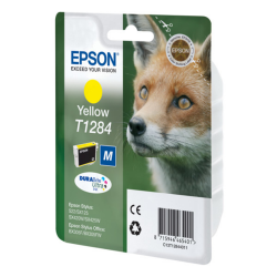 Epson Fox Singlepack Yellow T1284 DURABrite Ultra Ink