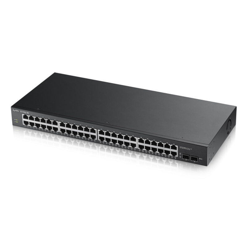 Zyxel GS1900-48-GB0102F network switch Managed L2 Gigabit Ethernet (10/100/1000) Black