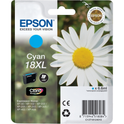 Epson Daisy Singlepack Cyan 18XL Claria Home Ink