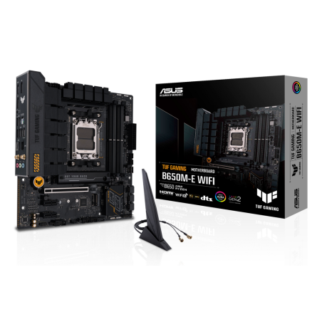 ASUS TUF GAMING B650M-E WIFI AMD B650 Socket AM5 micro ATX