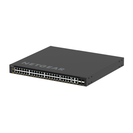 NETGEAR M4350-44M4X4V Managed L3 2.5G Ethernet (100/1000/2500) Power over Ethernet (PoE) 1U Black