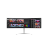 LG 49WQ95C-W computer monitor 124.5 cm (49") 5120 x 1440 pixels UltraWide Dual Quad HD Silver