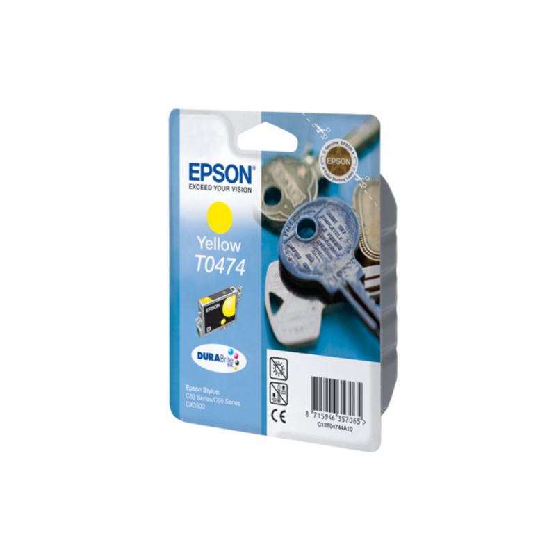 Epson T0474 Yellow Ink Cartridge