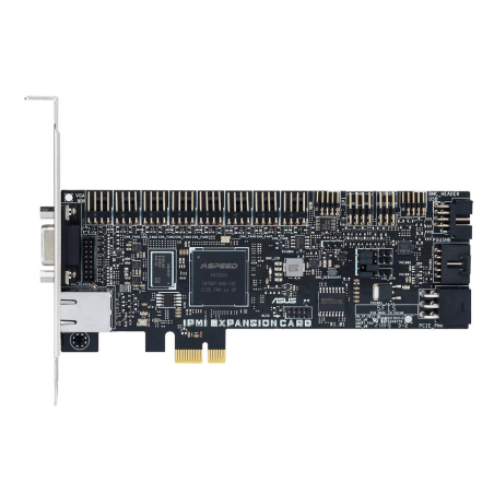 ASUS IPMI EXPANSION CARD-SI interface cards/adapter Internal RJ-45, VGA