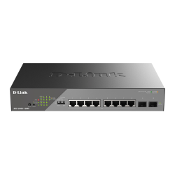 D-Link 10-Port Gigabit Ethernet PoE+ Surveillance Switch