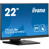 iiyama ProLite 21.5” P-CAP 10pt touch screen featuring IPS panel technology and Anti Glare coating