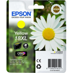 Epson Daisy Singlepack Yellow 18XL Claria Home Ink