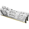 Kingston Technology FURY 32GB 6400MT/s DDR5 CL32 DIMM (Kit of 2) Renegade White XMP