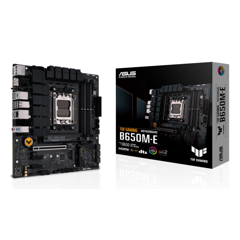 ASUS TUF GAMING B650M-E AMD B650 Socket AM5 micro ATX