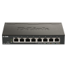 D-Link DGS-1100-08PV2/B network switch Managed L2/L3 Gigabit Ethernet (10/100/1000) Power over Ethernet (PoE) Black