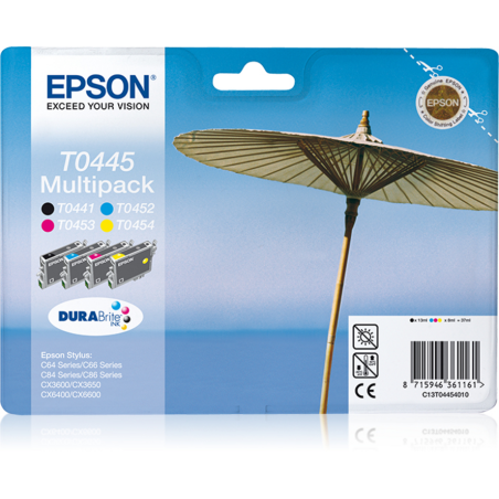 Epson Parasol Multipack 4-colours T0445 DURABrite Ink