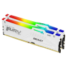 Kingston Technology FURY Beast 64GB 5200MT/s DDR5 CL40 DIMM (Kit of 2) White RGB XMP