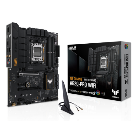 ASUS TUF GAMING A620-PRO WIFI AMD A620 Socket AM5 ATX