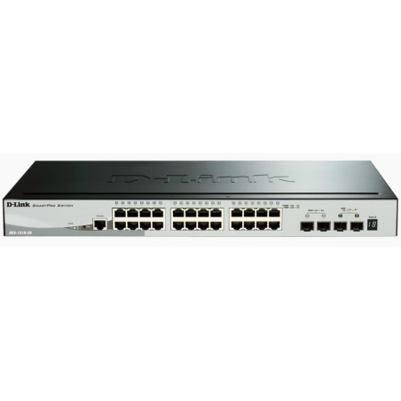 D-Link 28-Port Gigabit Stackable Smart Managed Switch including 4 x 10G SFP+
