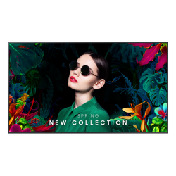 Samsung QM65C Digital signage flat panel 165.1 cm (65") LCD Wi-Fi 500 cd/m² 4K Ultra HD Black Tizen 24/7