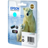 Epson Polar bear Singlepack Cyan 26 Claria Premium Ink