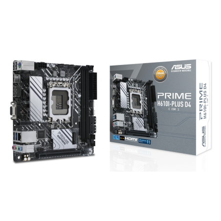 ASUS PRIME H610I-PLUS D4-CSM Intel H610 LGA 1700 mini ITX